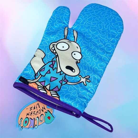 Rocko's Modern Life Oven Mitt Hot Glove Nostalgic Kitchen Nickelodeon Nick Box - Picture 1 of 7